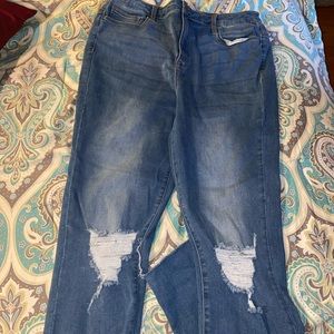 Fashion Nova Ripped Jeans